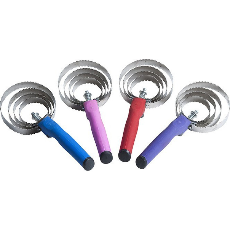 Raspadeira metálica redonda com cabo Soft Raspadeira metálica redonda com cabo Soft