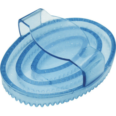 Cureta oval de borracha com purpurina infantil Cureta oval de borracha com purpurina infantil