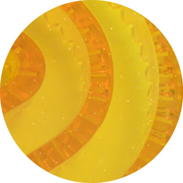 Cureta oval de borracha com purpurina infantil Cureta oval de borracha com purpurina infantil