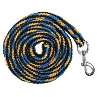 Corda trançada com mosquetão HKM Aleatório Azul