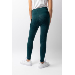 Legging Horze Dea infantil térmico com grip completo Legging Horze Dea infantil térmico com grip completo