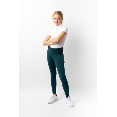 Legging Horze Dea infantil térmico com grip completo Legging Horze Dea infantil térmico com grip completo