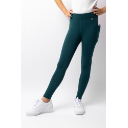 Legging Horze Dea infantil térmico com grip completo Legging Horze Dea infantil térmico com grip completo