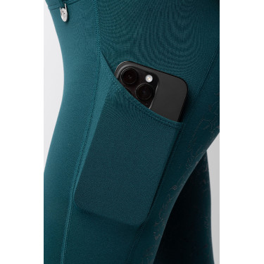 Legging Horze Dea infantil térmico com grip completo Legging Horze Dea infantil térmico com grip completo