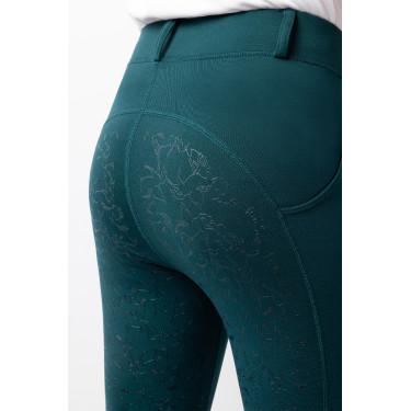 Legging Horze Dea infantil térmico com grip completo Legging Horze Dea infantil térmico com grip completo