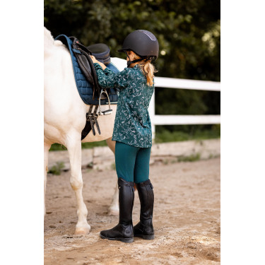 Legging Horze Dea infantil térmico com grip completo Legging Horze Dea infantil térmico com grip completo