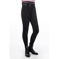 Calça feminina Hailey fundo 1/1 em silicone HKM Preto Calça feminina Hailey fundo 1/1 em silicone HKM Preto