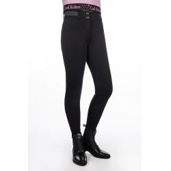 Calça feminina Hailey fundo 1/1 em silicone HKM Preto Calça feminina Hailey fundo 1/1 em silicone HKM Preto