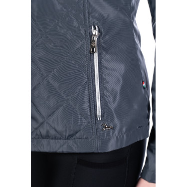 Casaco acolchoado Limoni HKM mulher Grafite Cinzento