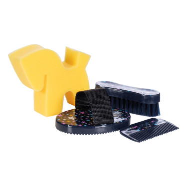 Conjunto de escovagem Hobby Horsing HKM Conjunto de escovagem Hobby Horsing HKM