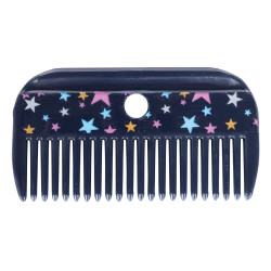 Conjunto de escovagem Hobby Horsing HKM Azul-marinho estrelas Conjunto de escovagem Hobby Horsing HKM Azul-marinho estrelas