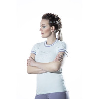 Camiseta Melody HKM Damásco Laranja Camiseta Melody HKM Damásco Laranja