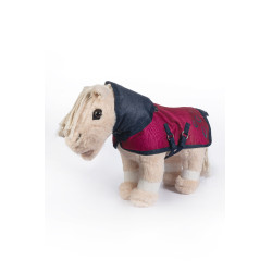 Capa de exterior Cuddle Pony HKM Azul-marinho / rosa vivo Capa de exterior Cuddle Pony HKM Azul-marinho / rosa vivo