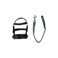 Conjunto de longe Cuddle Pony HKM Preto Conjunto de longe Cuddle Pony HKM Preto