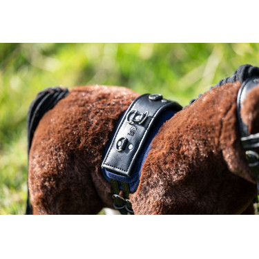Conjunto de longe Cuddle Pony HKM Preto Conjunto de longe Cuddle Pony HKM Preto