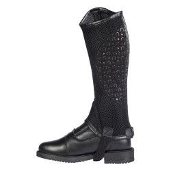 Mini chaps para crianças Lara HKM Preto