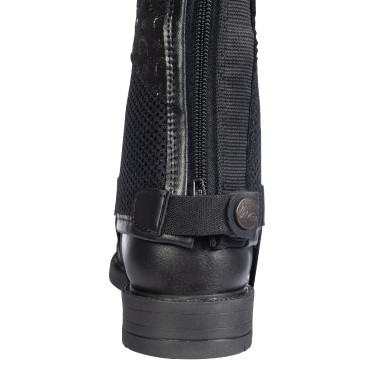 Mini chaps para crianças Lara HKM Preto
