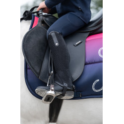 Mini chaps para crianças Lara HKM Preto