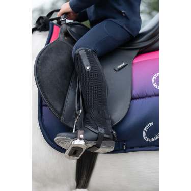 Mini chaps para crianças Lara HKM Preto