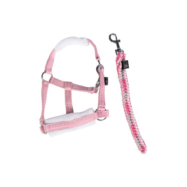 Conjunto Star Cuddle Pony HKM Rosa estrelas Conjunto Star Cuddle Pony HKM Rosa estrelas