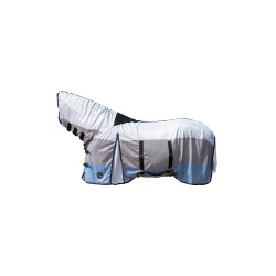 Capa anti-moscas Strong com colar HKM Capa anti-moscas Strong com colar HKM