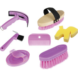 Conjunto de escovagem HKM Light conjunto de 6 peças Rosa