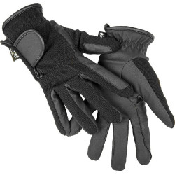 Luvas de inverno em couro sintético HKM Luvas de inverno em couro sintético HKM