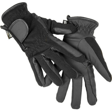 Luvas de inverno em couro sintético HKM Luvas de inverno em couro sintético HKM
