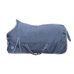 Cobertura highneck Starter 600D forro liso HKM Azul escuro