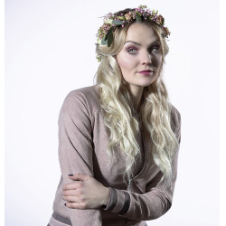 Blusão Melody HKM Camelo Castanho