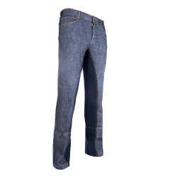 Calça masculina jodhpur Texas new HKM Azul escuro / azul escuro