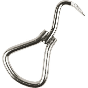 Limpador de cascos dobrável