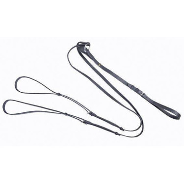 Rendas alemãs HKM com fivelas em inox Preto Rendas alemãs HKM com fivelas em inox Preto