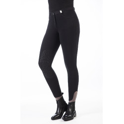 Calça Kate com reforços de silicone HKM Preto Calça Kate com reforços de silicone HKM Preto