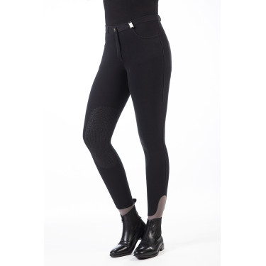 Calça Kate com reforços de silicone HKM Preto Calça Kate com reforços de silicone HKM Preto