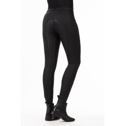 Calça softshell Winner com fundo em silicone HKM Preto