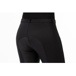 Calça softshell Winner com fundo em silicone HKM Preto