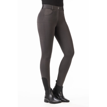 Calça Emma com fundo integral em silicone HKM Calça Emma com fundo integral em silicone HKM