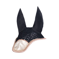 Touca antimoscas Rosegold Glitter Style HKM Touca antimoscas Rosegold Glitter Style HKM