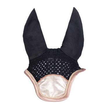 Touca antimoscas Rosegold Glitter Style HKM Touca antimoscas Rosegold Glitter Style HKM