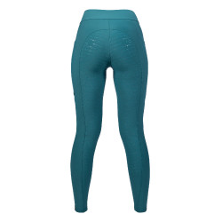 Legging Port Royal com fundo integral em silicone HKM Petróleo Azul Legging Port Royal com fundo integral em silicone HKM Petróleo Azul