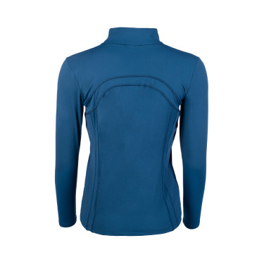 Polo de mangas compridas Port Royal HKM Azul escuro