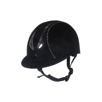 Capacete HKM Illusion Diamond Preto
