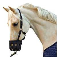 Cabresto com focinheira HKM Preto Cabresto com focinheira HKM Preto
