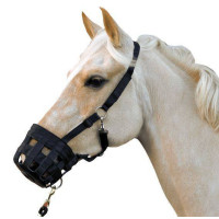 Cabresto com focinheira HKM Preto Cabresto com focinheira HKM Preto