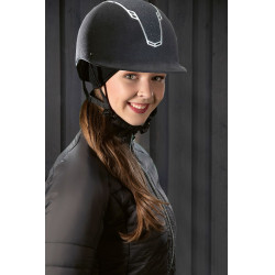 Gorro de lã polar e tecido em rede HKM Gorro de lã polar e tecido em rede HKM