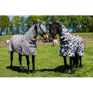 Capa anti-moscas Cow HKM Capa anti-moscas Cow HKM
