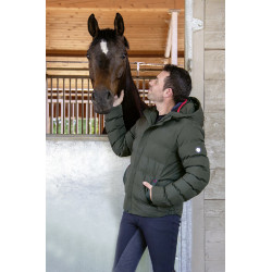 Casaco acolchoado masculino Hamburg HKM Casaco acolchoado masculino Hamburg HKM