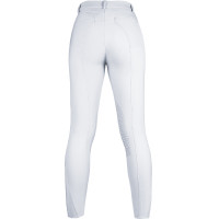 Calças Sunshine Competition com joelheiras de silicone HKM Branco Calças Sunshine Competition com joelheiras de silicone HKM Branco