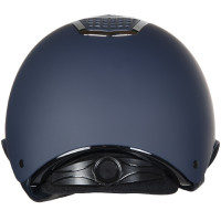 Capacete Glamour Shield HKM Marinho / prateado Azul